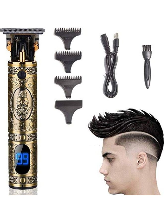 Professional Outliner Hair Trimmer Set Gold/Black - Image 1