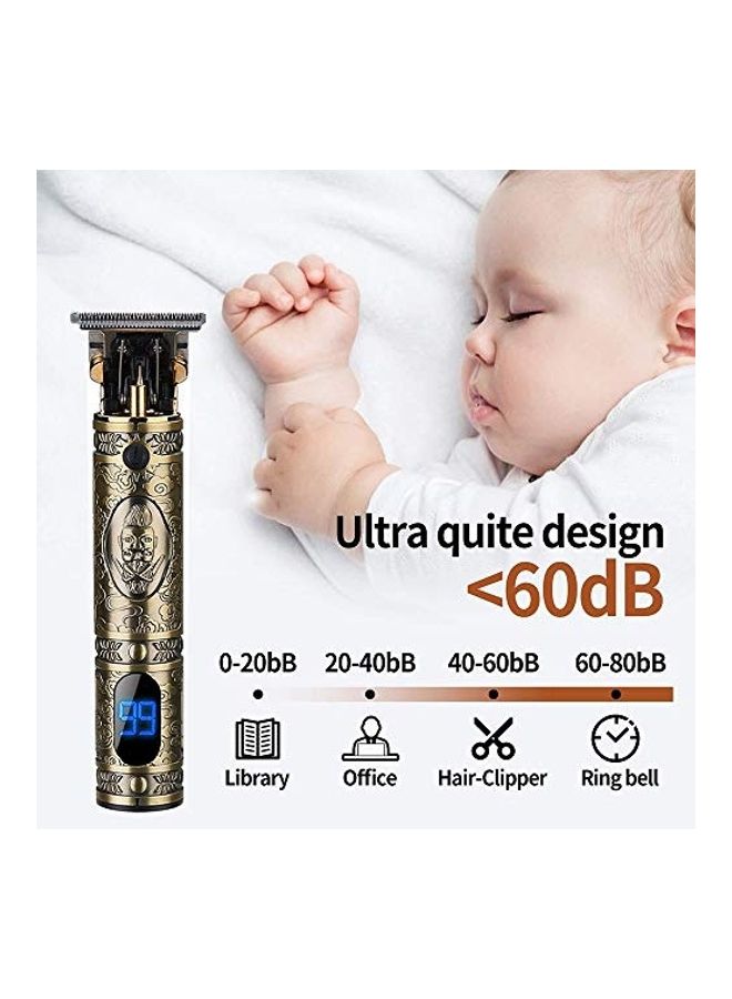 Professional Outliner Hair Trimmer Set Gold/Black - Image 3