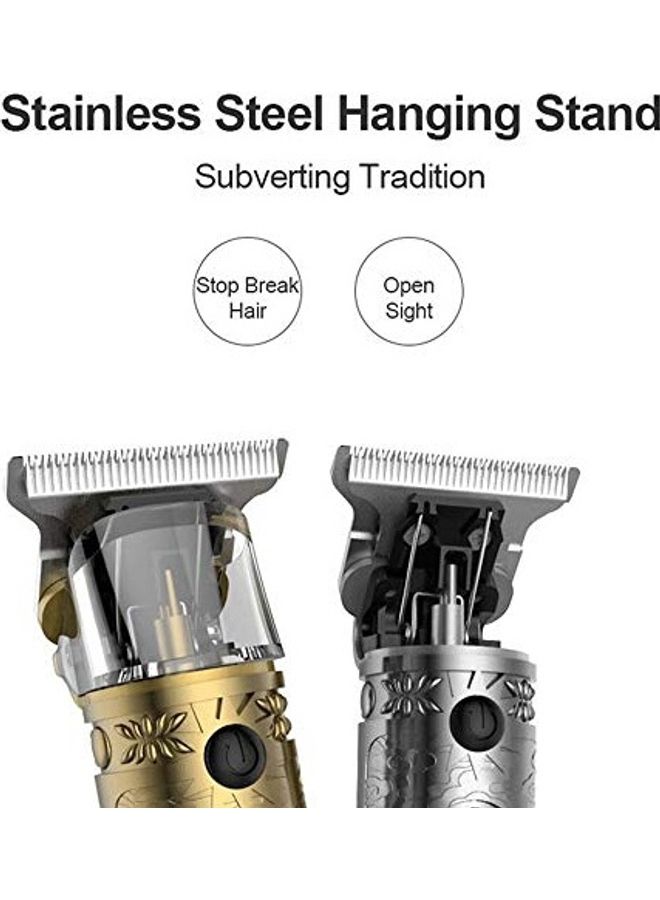 Professional Outliner Hair Trimmer Set Gold/Black - Image 5