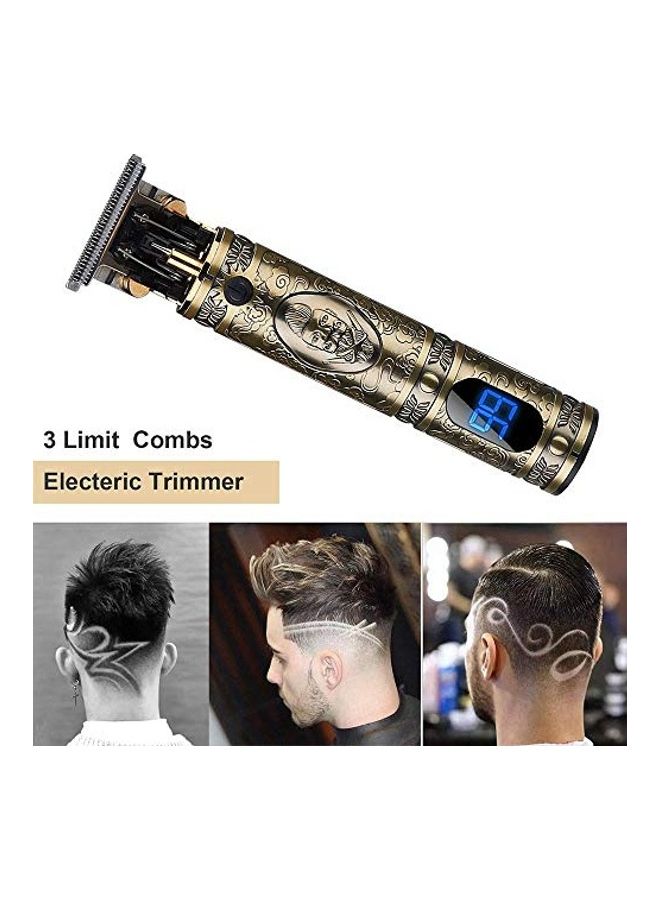 Professional Outliner Hair Trimmer Set Gold/Black - Image 4