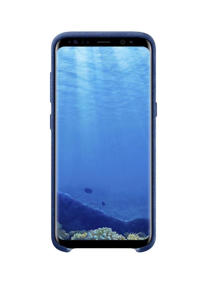 Samsung - Alcantara Cover For Galaxy S8 Blue - Image 1