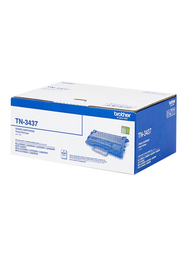 brother - High Capacity Toner Cartridge  TN-3437 Black - Image 1
