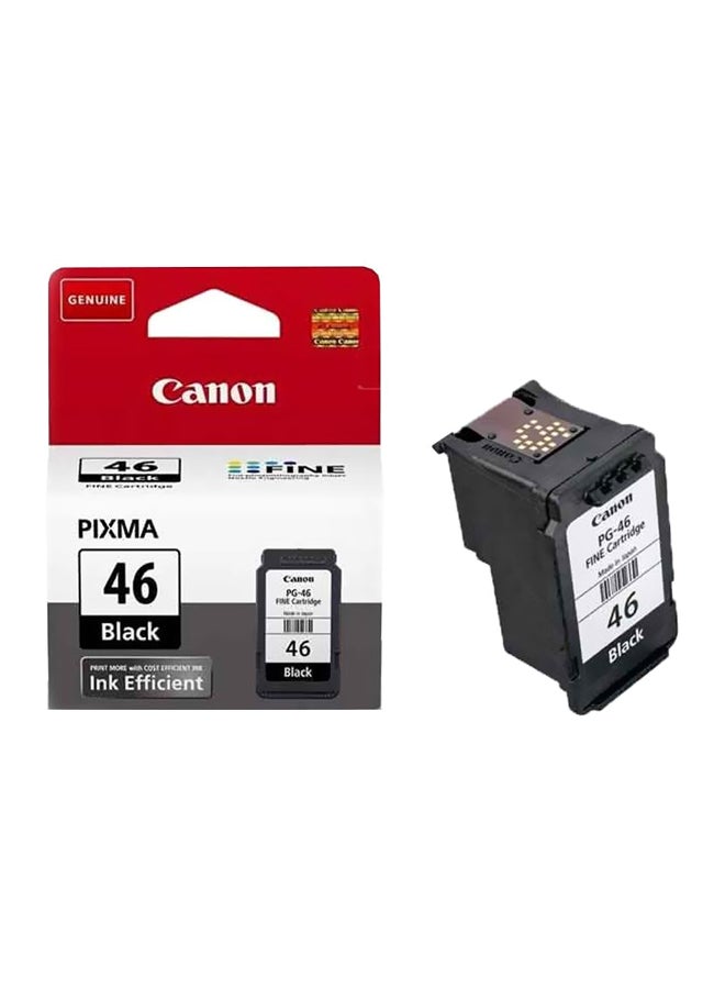 Canon PG-46 Ink Cartridge Black - Image 1