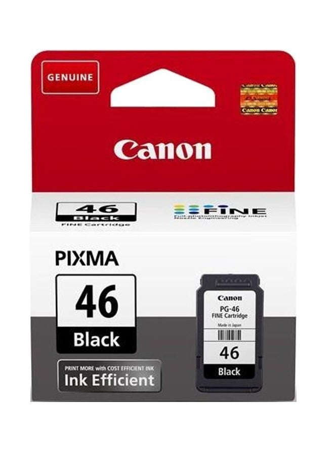 Canon PG-46 Ink Cartridge Black - Image 2
