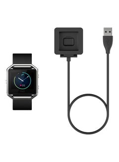 Fitbit Blaze Charging Cable 9.04x4.09x1.7cm Black/Silver  - Image 2