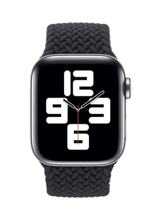 S-Color Elastic Bracelet For Iwatch Series 6 Black  - Image 2