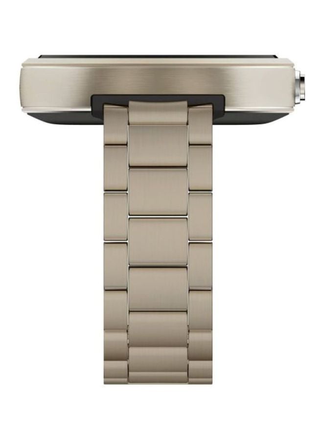 Motorola - Moto 360 Smartwatch With 18mm Band Champagne Metal - Image 1