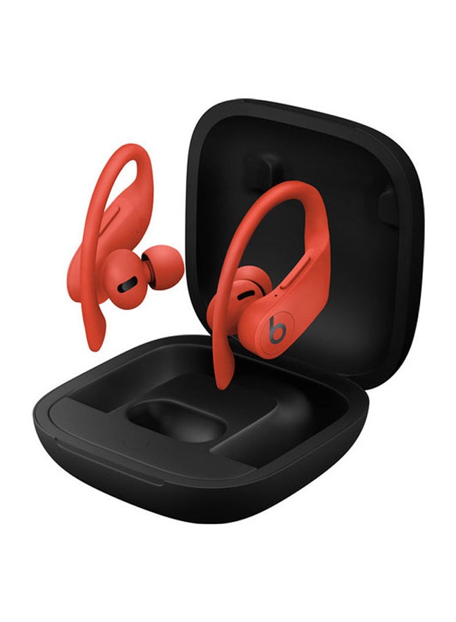 beats - Powerbeats Pro Wireless In-Ear Headphones With Charging Case Lava Red - Image 1