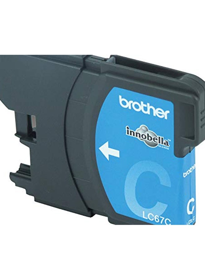 brother LC67C  ink Cartridge Cyan - Image 2
