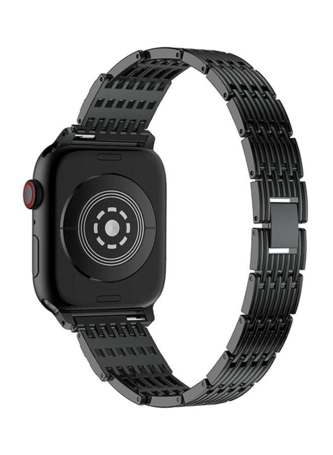 Voberry Replacement Band For Apple Watch Series 4 44mm Black - Image 2