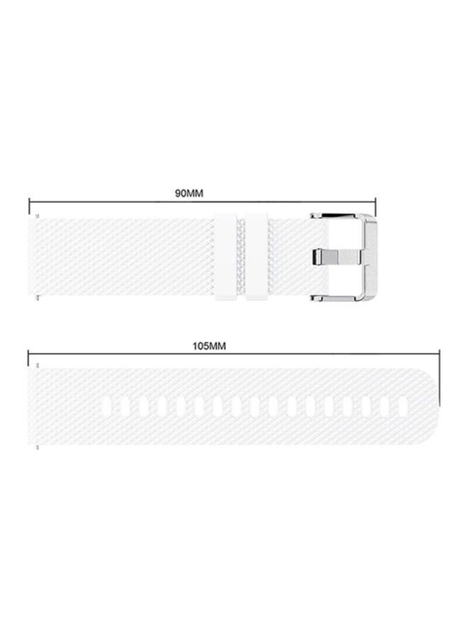 Voberry Replacement Band For Samsung Galaxy Watch 42/40/44mm White - Image 2