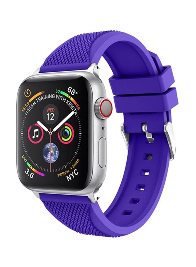 Voberry - Replacement Strap For Apple Watch Series 4 40mm Purple - Image 1