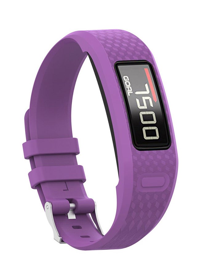 Voberry Replacement Band Strap For Garmin Vivofit 1/2 Purple - Image 3