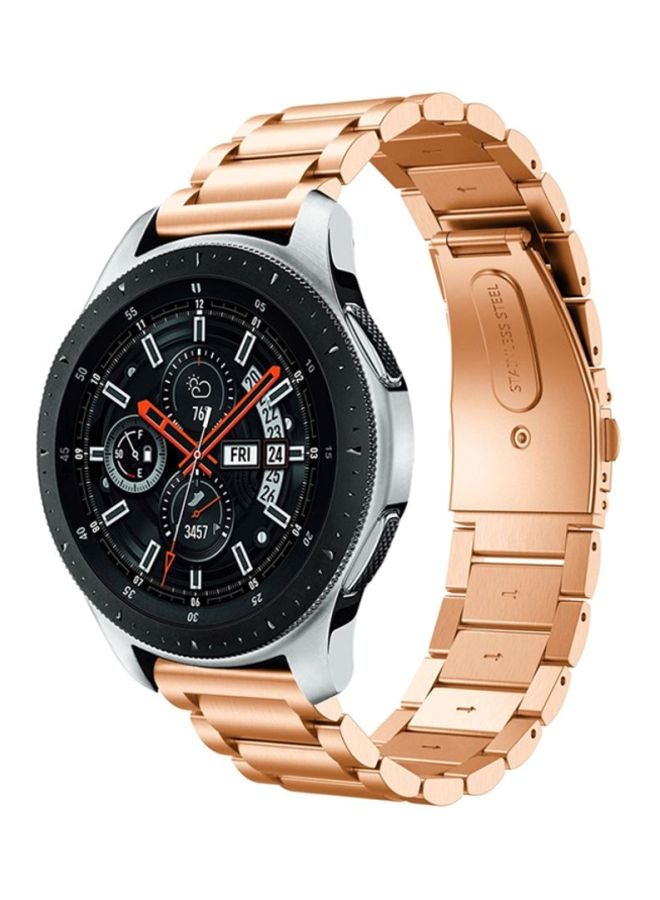Voberry Replacement Band For Samsung Galaxy Watch 46mm Rose Gold - Image 3