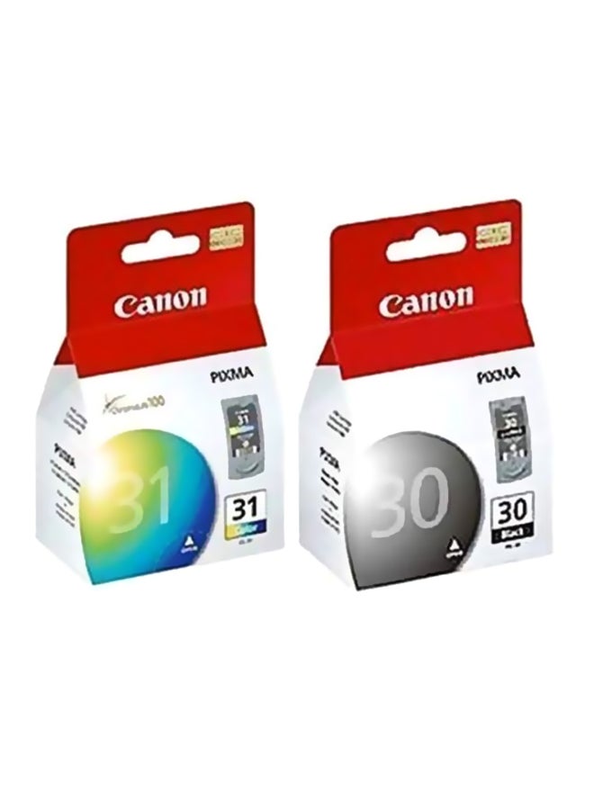 كانون قطعتين من خرطوشة الحبر أسود/أزرق/أصفر