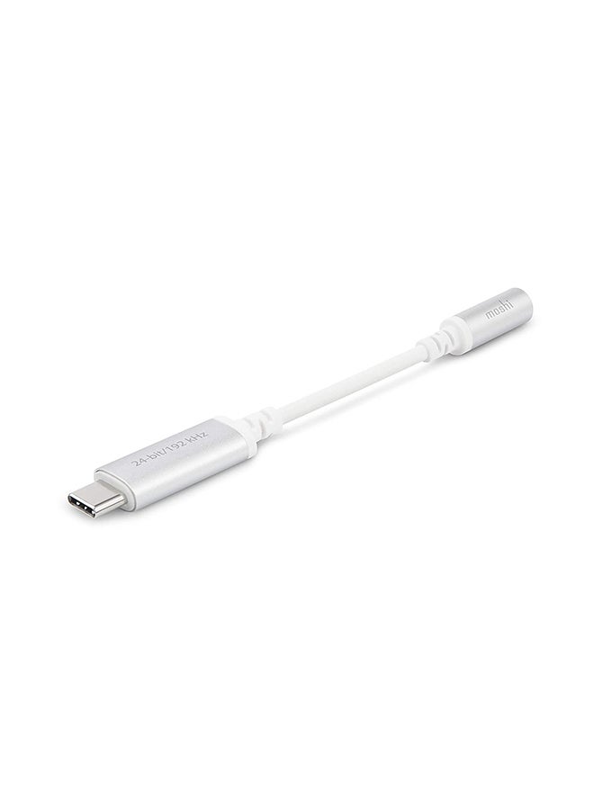 Moshi USB-C Digital Audio Adapter Cable White - Image 2
