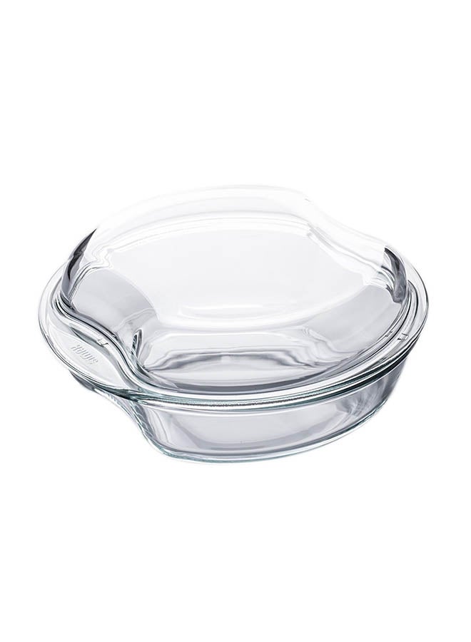 SIMAX Round Casserole With Lid Clear