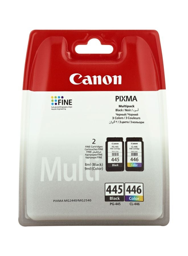 Canon - Replacement Laser Toner Ink Cartridge For Canon CL-446 And PG-445 Multicolour - Image 1