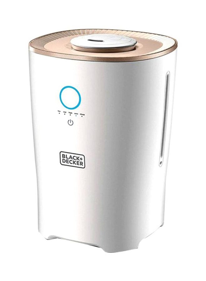 BLACK+DECKER - Humidifier 4L Compact Ultrasonic Air With Touch Control For Home And Office HM4000-B5 White/Rose Gold - Image 1