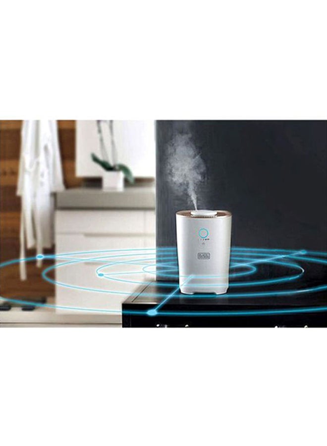 BLACK+DECKER - Humidifier 4L Compact Ultrasonic Air With Touch Control For Home And Office HM4000-B5 White/Rose Gold - Image 1
