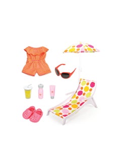 Lotus Dream Hearts Swimming Outfit Set For Fashion Dolls 21.5 x 5.5 x 43cm  - Image 3