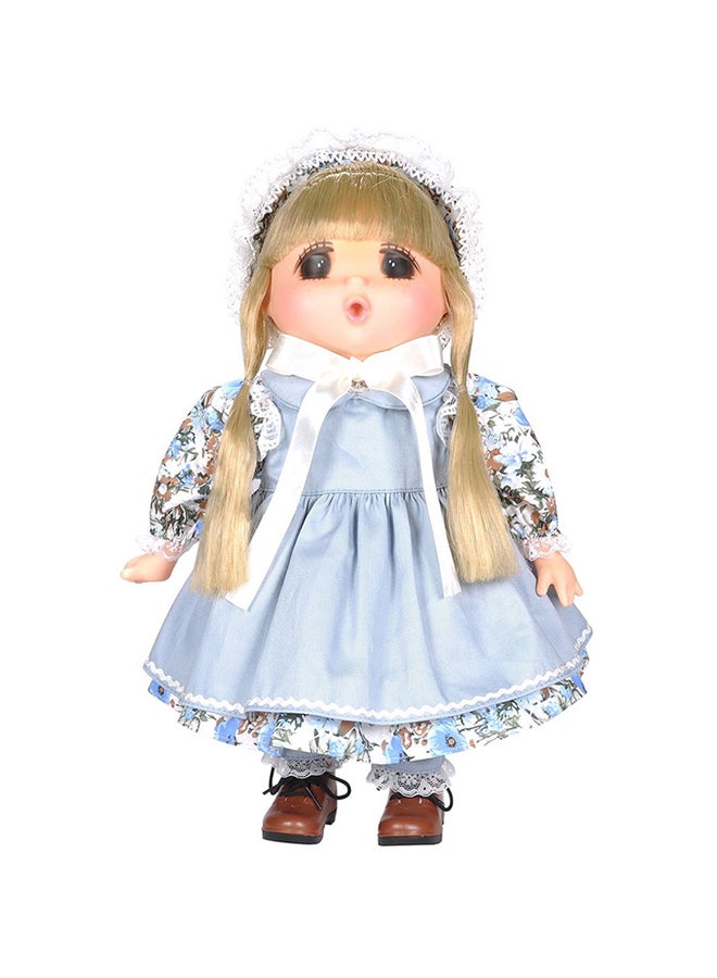 Lotus Mademoiselle  Gege Soft Bodied Original Blonde Girl Fashion Doll - Blue 20.32 x 10.16 x 38.1cm  - Image 1