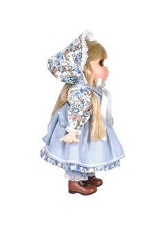 Lotus Mademoiselle  Gege Soft Bodied Original Blonde Girl Fashion Doll - Blue 20.32 x 10.16 x 38.1cm  - Image 3