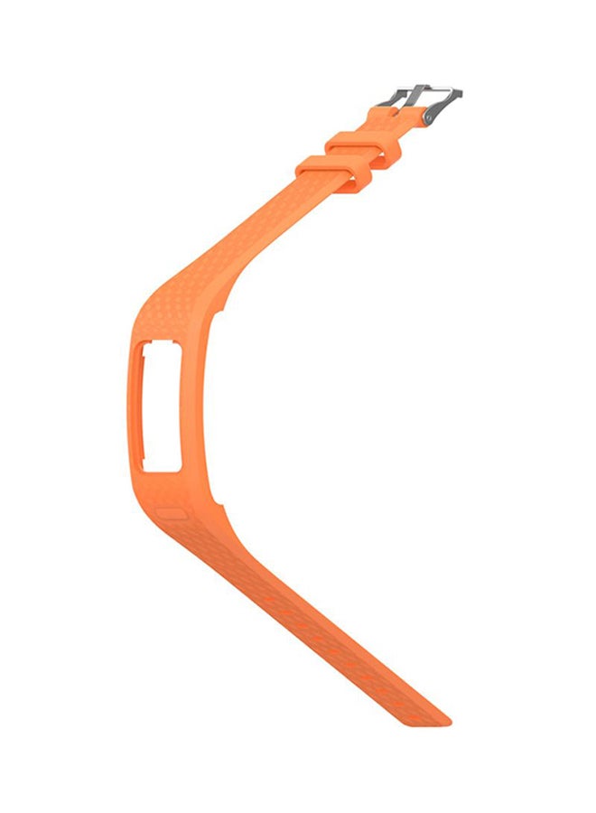 Voberry - Replacement Band Strap For Garmin Vivofit 1/2 Orange/Silver - Image 1