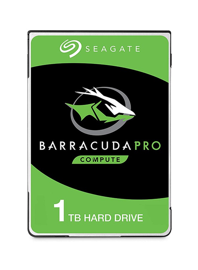 سيجيت محرك أقراص صلبة ساتا باراكودا برو سعة 1 تيرابايت بسرعة 7200 دورة في الدقيقة وسرعة نقل بيانات 6 جيجابت بالثانية وذاكرة مخبأة سعة 128 ميجابايت طراز ST1000LM049 أسود/فضي - Image 4
