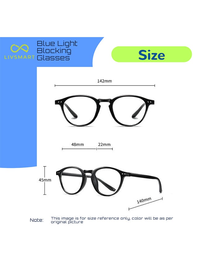 LIVSMART - Fashionable Blue Light Blocking Eyeglasses - Image 1