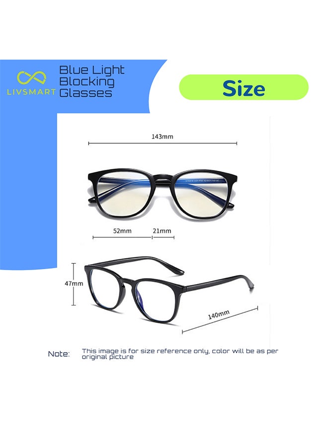 LIVSMART - Fashionable Blue Light Blocking Eyeglasses - Image 1