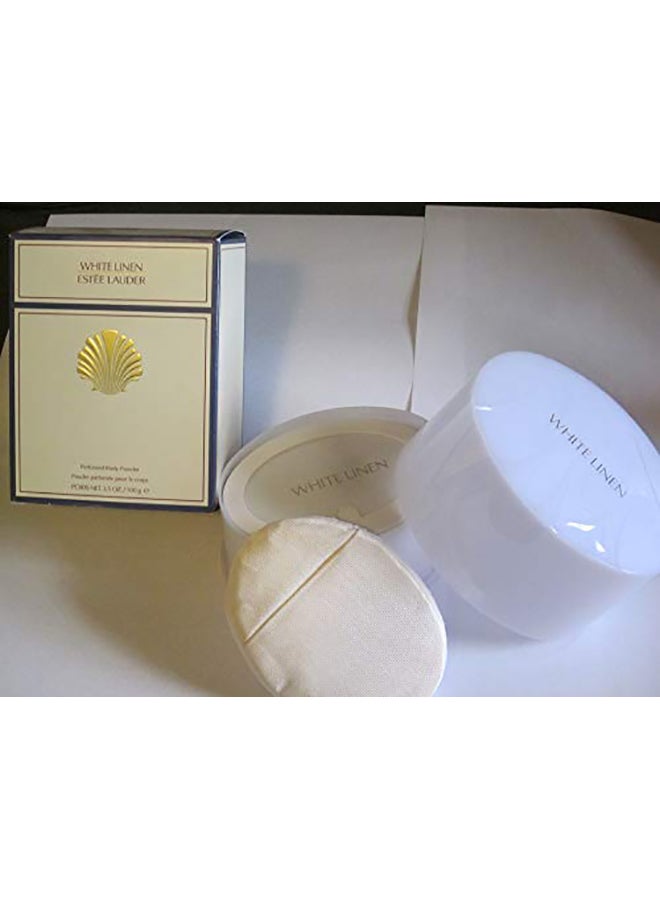 ESTEE LAUDER White Linen Perfumed Body Powder With Puff 100grams  - Image 4