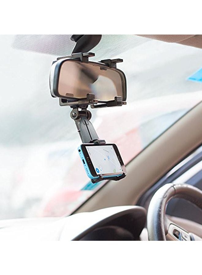 مارجون حامل لتثبيت هاتف أبل آيفون 7/7 بلس على مرآة الرؤية الخلفية للسيارة. - Image 5