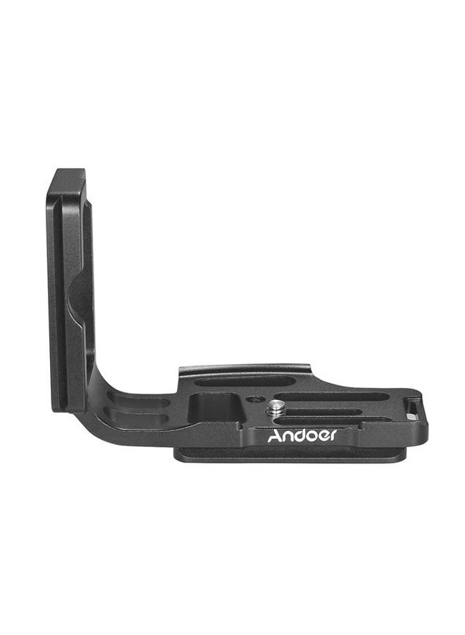 ANDOER L-Shape Quick Release Plate Camera Bracket Black  - Image 4