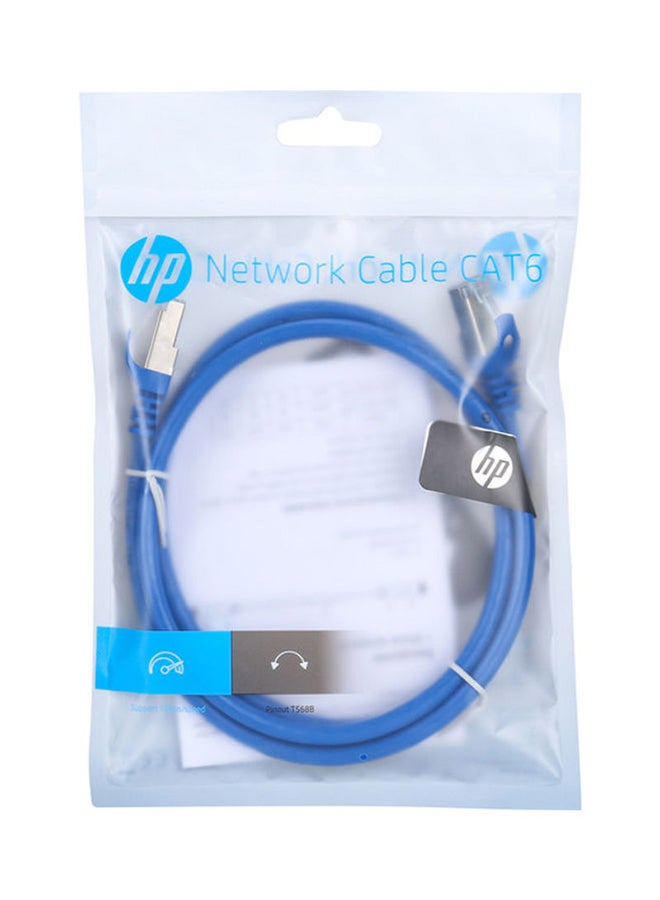 HP Ethernet Cable Blue - Image 2