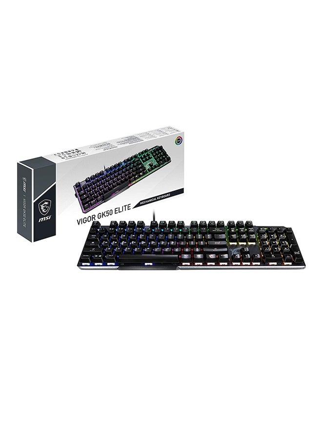 MSI Vigor GK50 Elite Gaming Keyboard Black  - Image 4