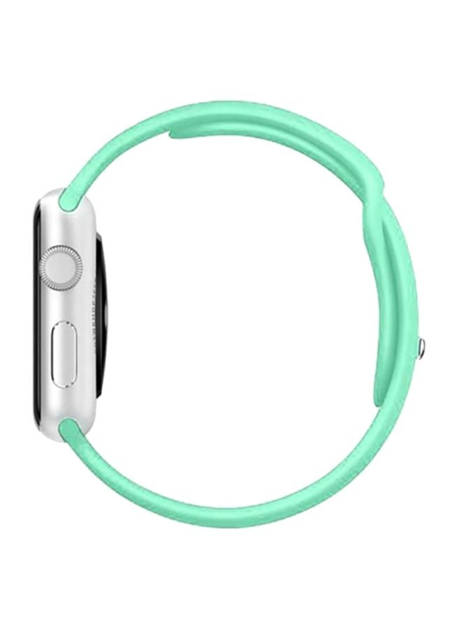 Voberry - Replacement Band For Apple Watch Series 1/2 42mm Mint Green - Image 1