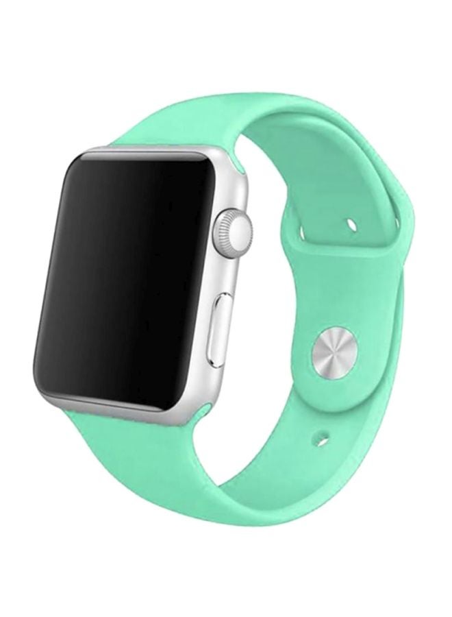 Voberry - Replacement Band For Apple Watch Series 1/2 42mm Mint Green - Image 1