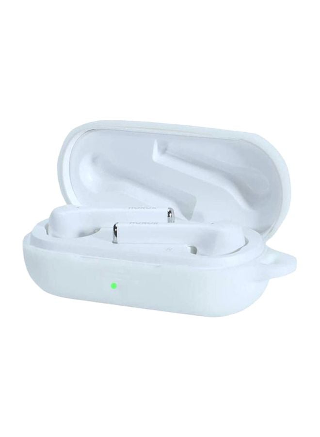 S-Color Full Protection  Protective Case For Huawei Freebuds 3i  With Carabiner White - Image 2