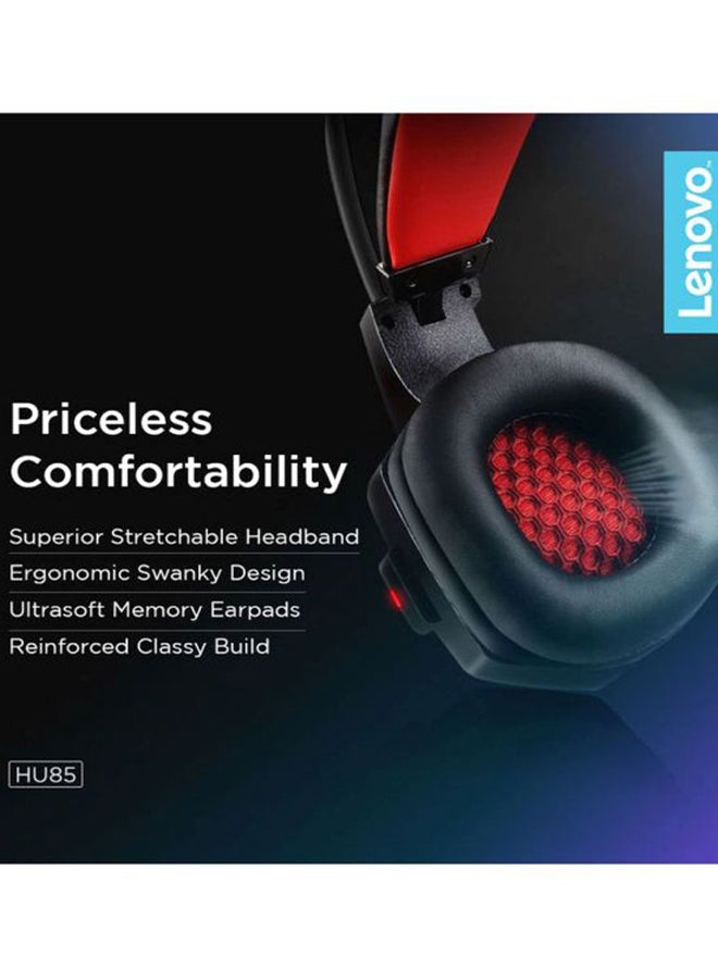 Lenovo - Over-Ear Stereo Gaming Headset For PS4/PS5/XOne/XSeries/NSwitch/PC- wired - Image 1