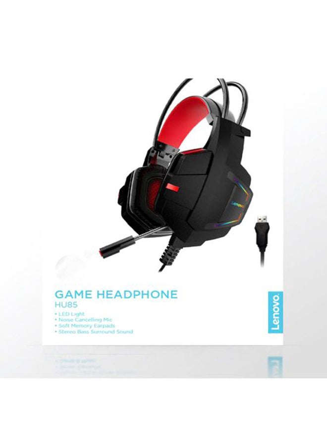 Lenovo - Over-Ear Stereo Gaming Headset For PS4/PS5/XOne/XSeries/NSwitch/PC- wired - Image 1
