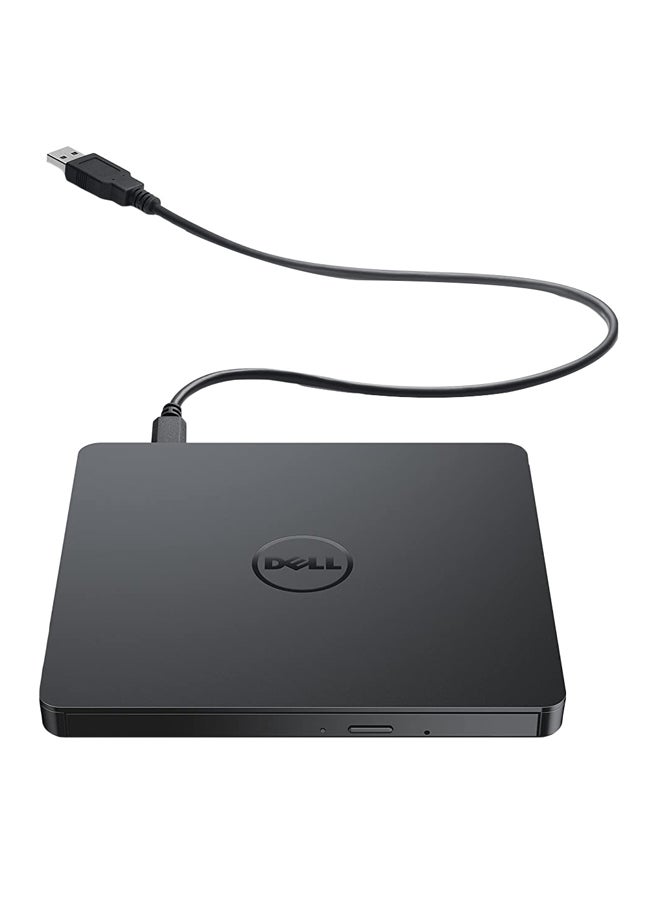 ديل مشغل أقراص DVD بمنفذ USB أسود - Image 1