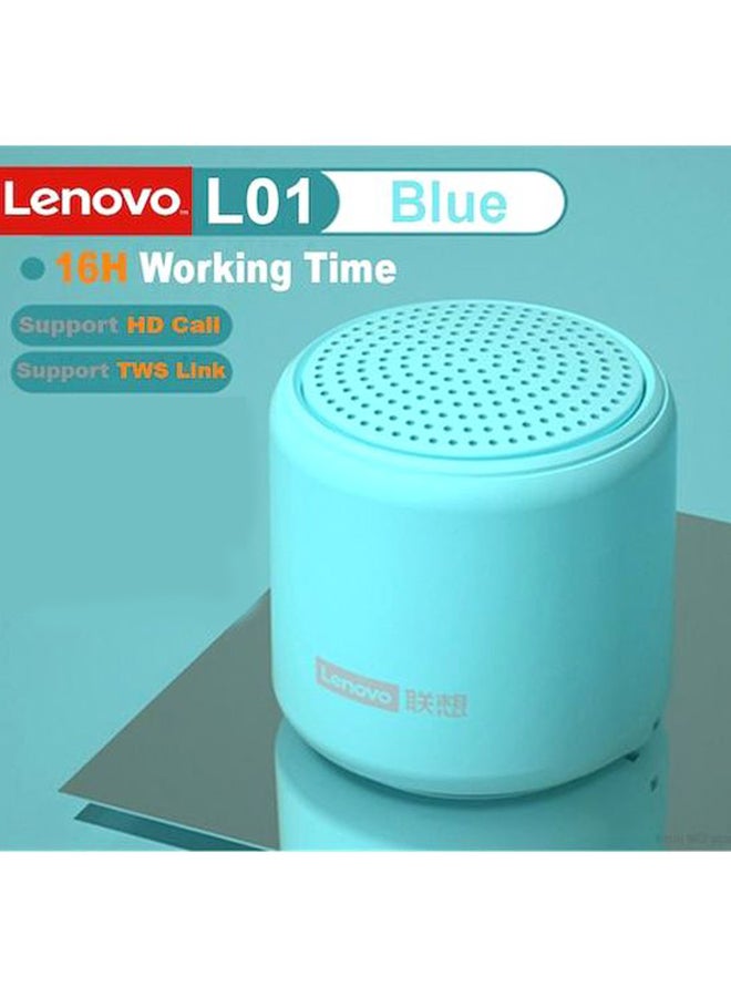 Lenovo L01 Wireless Bluetooth Speaker Blue  - Image 4