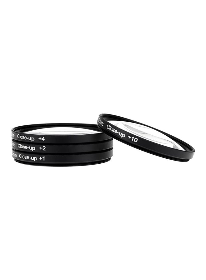 ANDOER Macro Close-Up Lens Filter Set Black/Clear  - Image 2