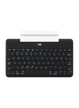 Keys-To-Go Ultra Slim Keyboard With Apple iPhone Stand Black/White - v1617628985/N35099535A_1