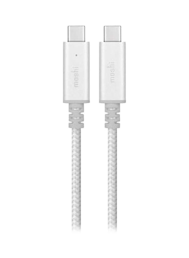 Moshi USB Type-C Cable White - Image 1
