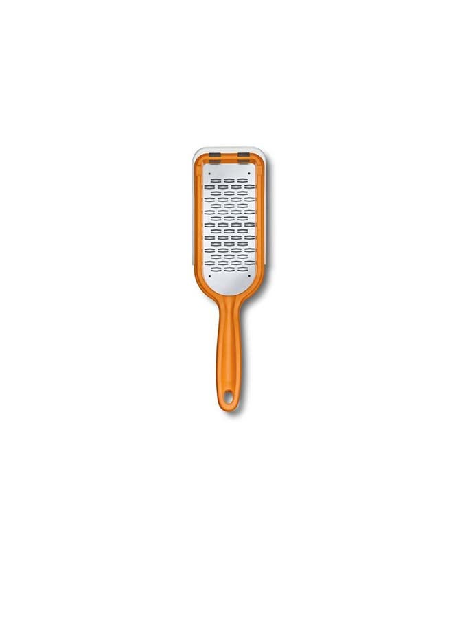 Victorinox Stainless Steel Ribbon Edge Grater Orange 26.16x6.6x2.79cm  - Image 1