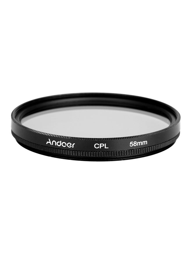 ANDOER Macro Close-Up Lens Filter Kit 5.8cm Black/Clear  - Image 2