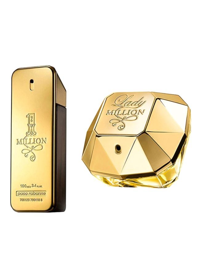 paco rabanne Million Gift Set EDT 100ml, EDP 80ml - Image 1