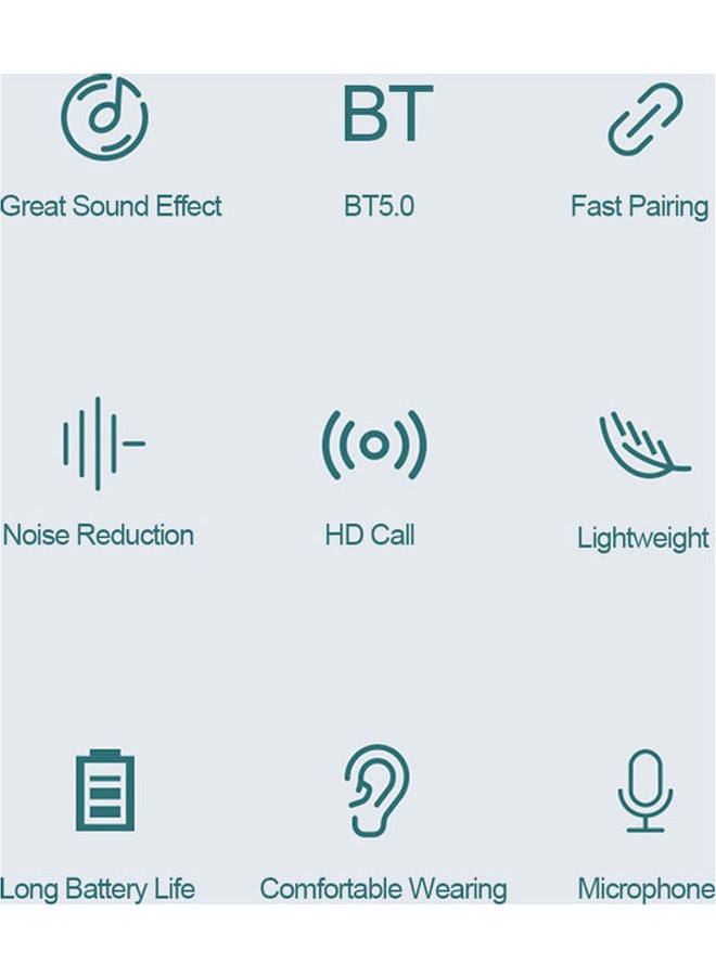 Lenovo XT91 TWS Bluetooth In-Ear Earbuds With Mic White - Image 2